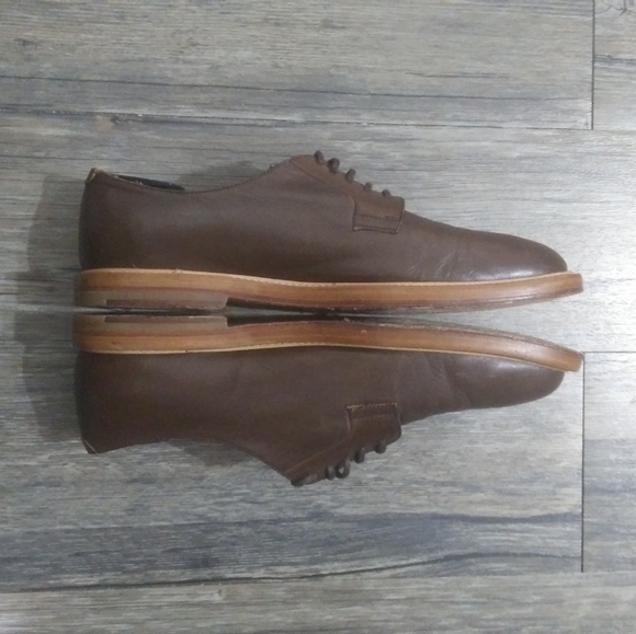 Zara Man casual oxford shoes size 8 men brown - Picture 5 of 9